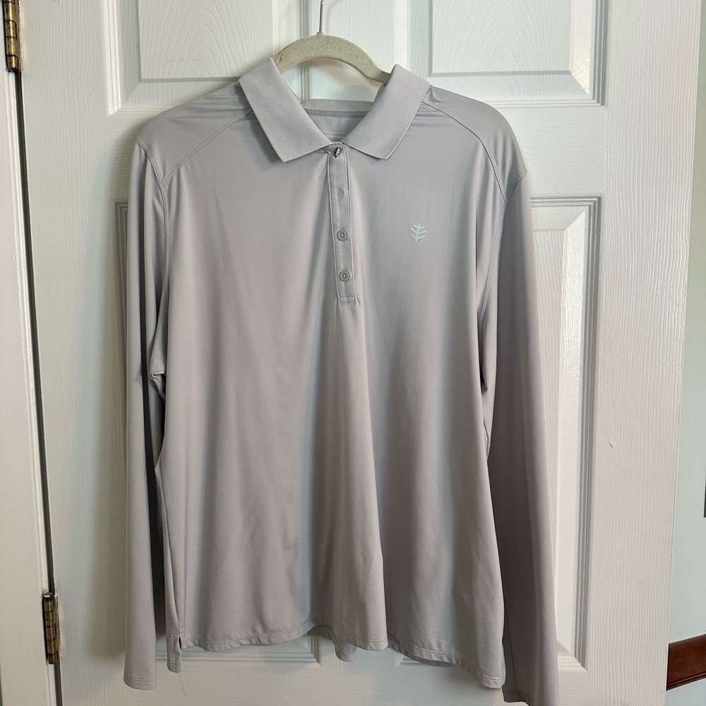 Coolibar sweat wicking shirt